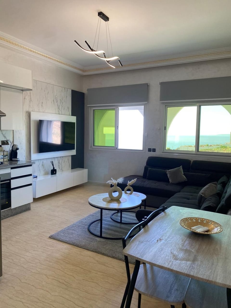 Luxury sea view apt tanger with Swimming pool Apartment in Tangier