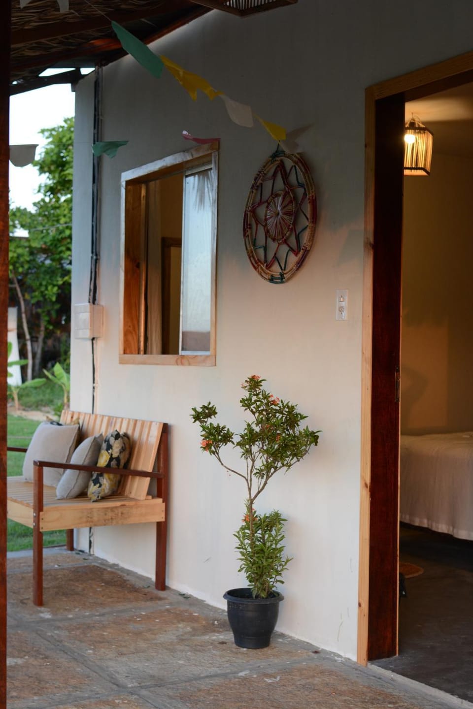 View (from property/room), Balcony/Terrace, Garden view