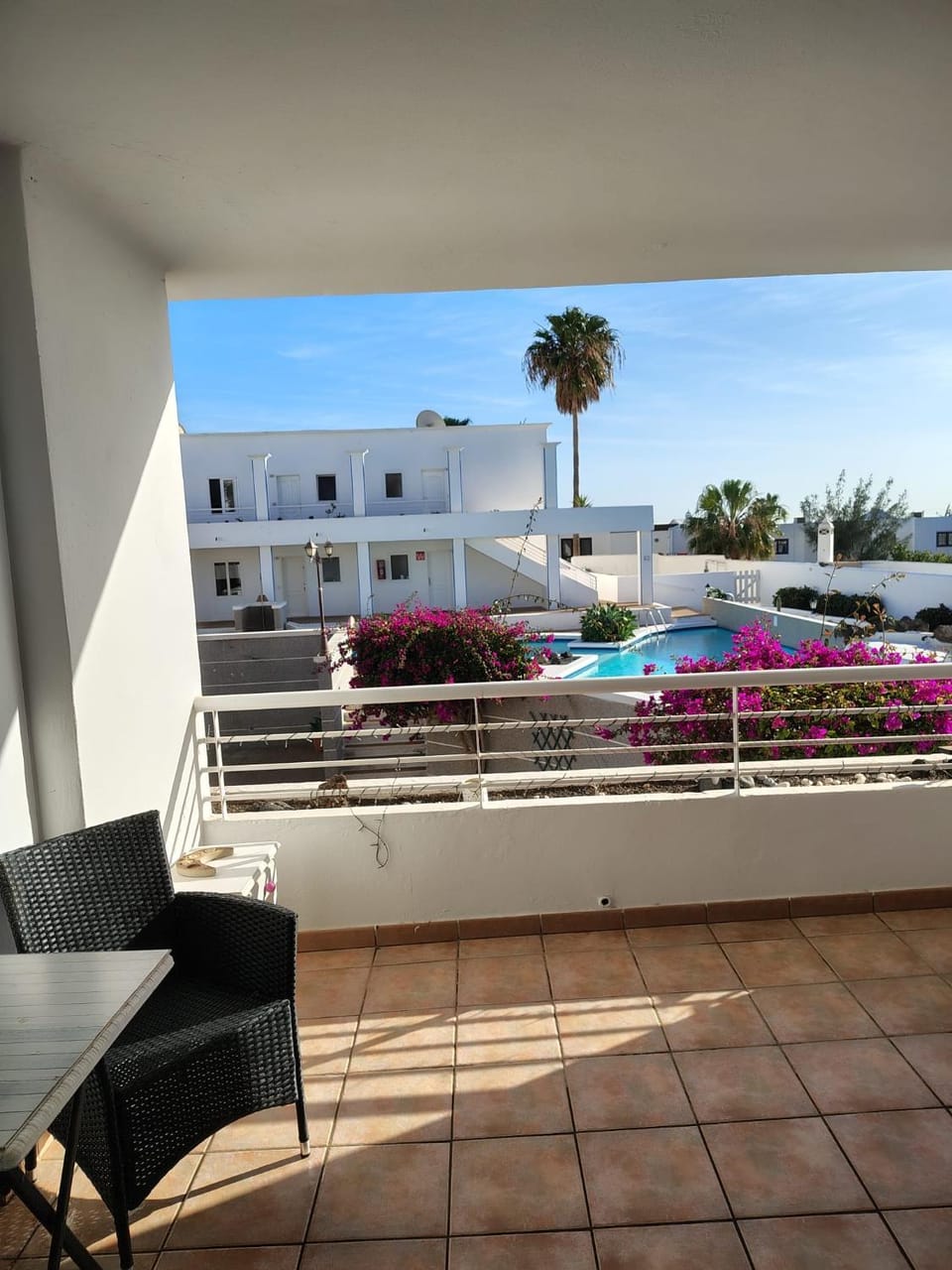 View (from property/room), Balcony/Terrace, Pool view