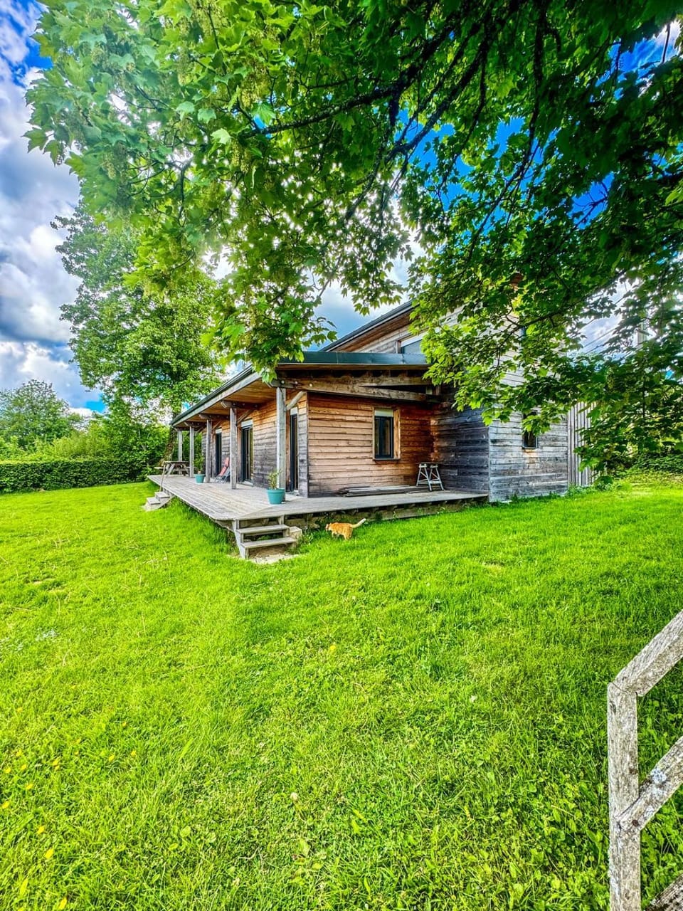 Property building, Natural landscape, Garden, Garden view