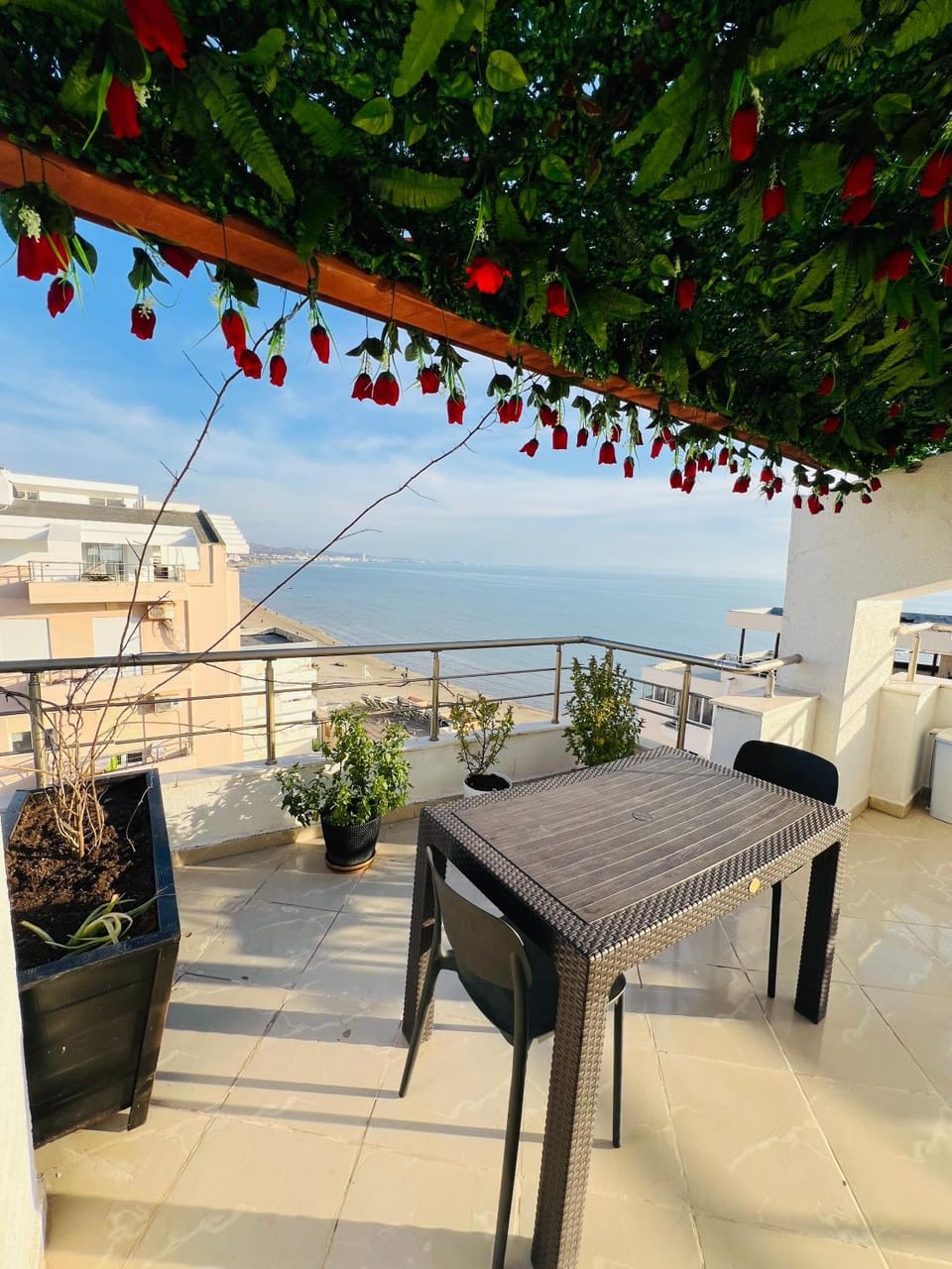 Summer, Balcony/Terrace, Dining area, Sea view