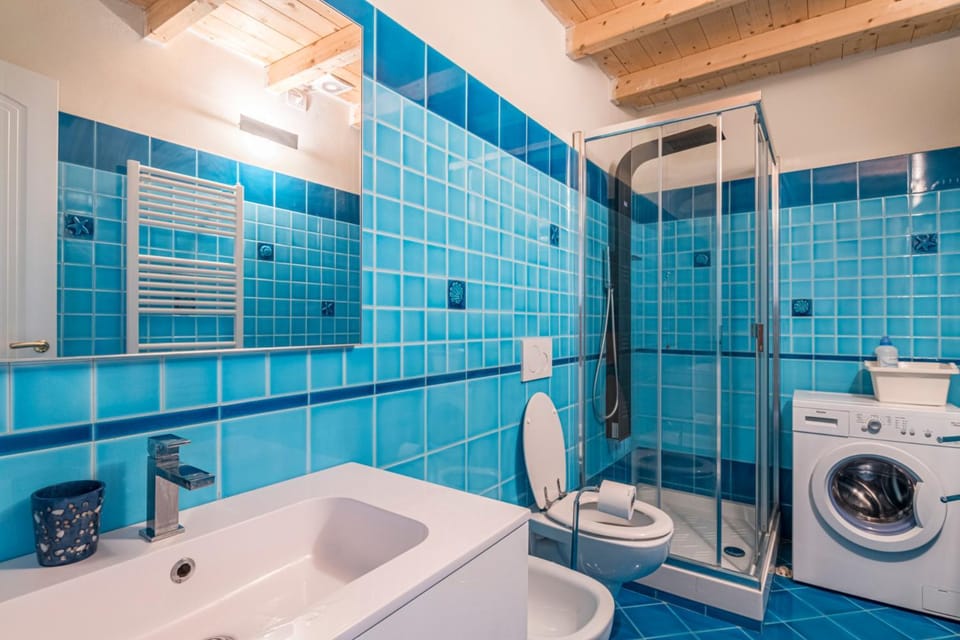 Shower, Bathroom, washing machine