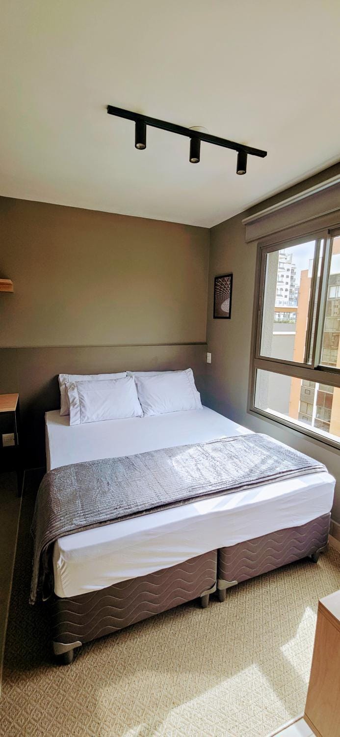 Ap novo, perto de Congonhas, com cama queen size Apartment in Sao Paulo City