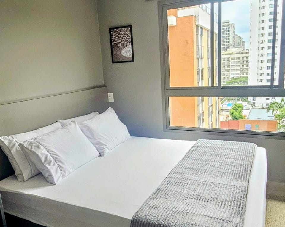 Ap novo, perto de Congonhas, com cama queen size Apartment in Sao Paulo City
