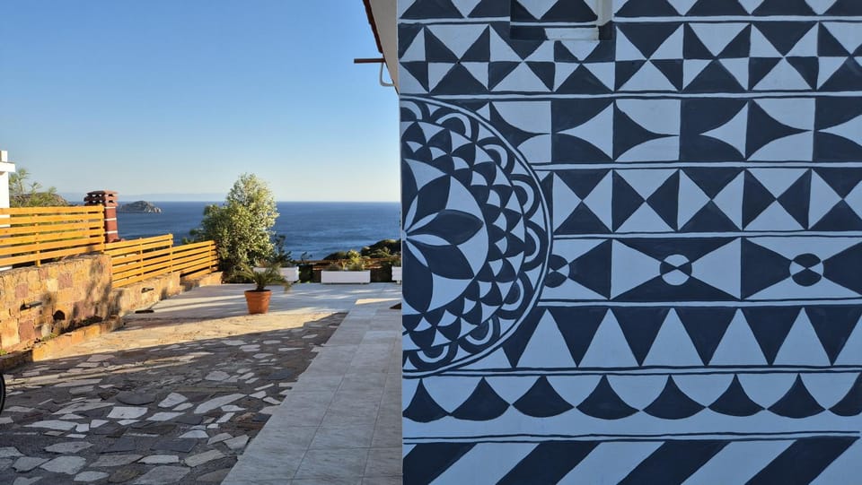 Heavens View - Fully furnished home with breathtaking sea view in Vroulidia Chios House in Decentralized Administration of the Aegean