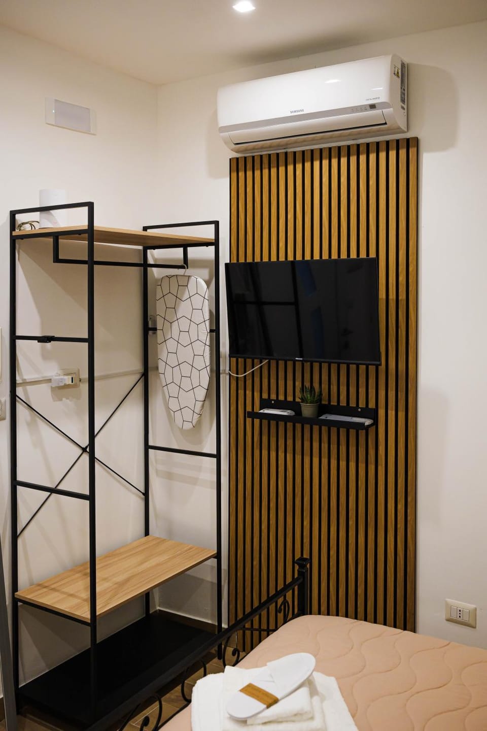 TV and multimedia, wardrobe, air conditioner