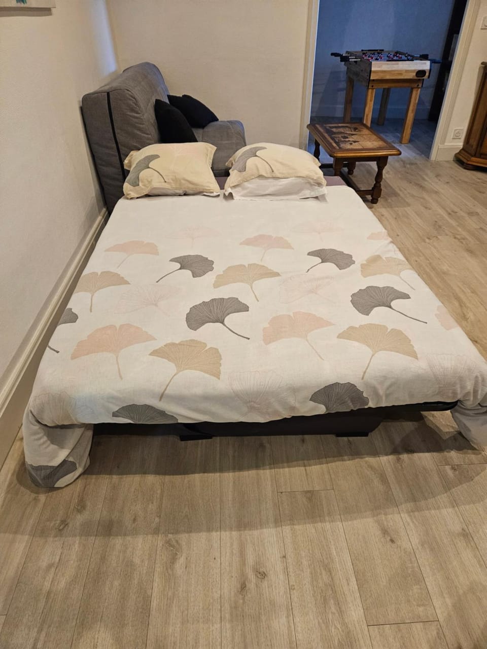 Bed, Living room