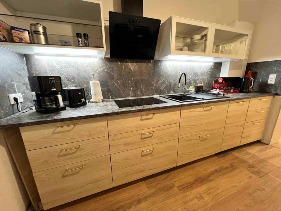 Kitchen or kitchenette, kitchen