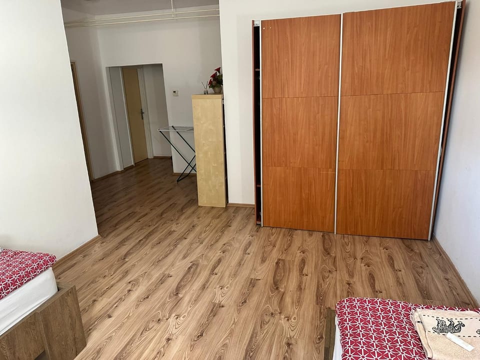 Photo of the whole room, wardrobe