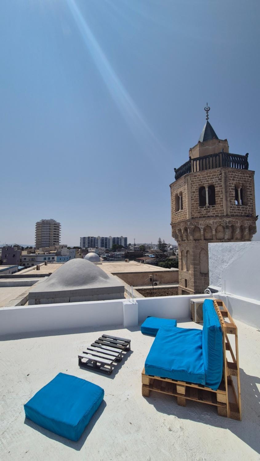 In The Heart Of Medina Bizerte and 5 min from the beach House in Tunisia