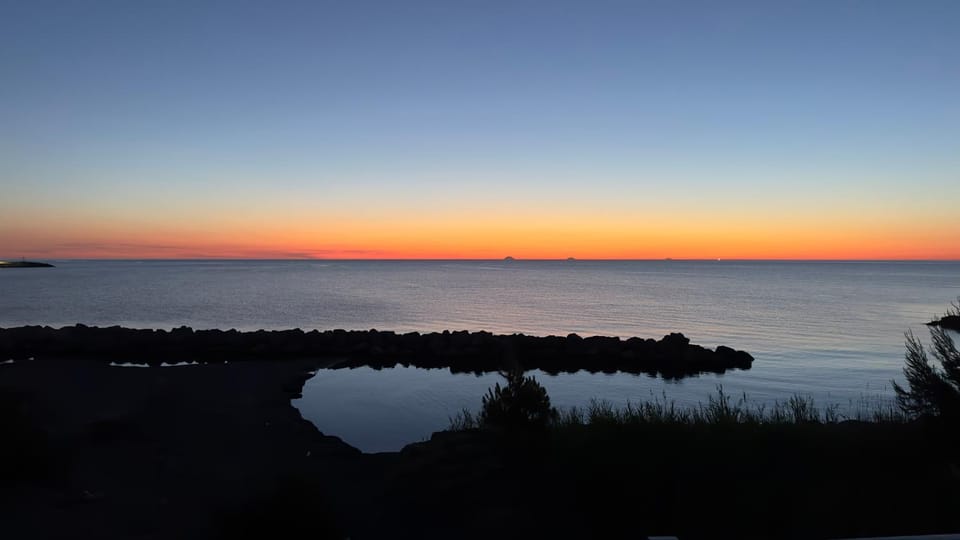 Natural landscape, Sea view, Sunrise