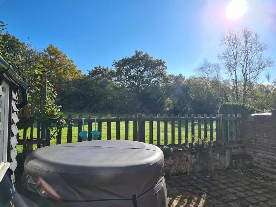 Cheerful, bright, cosy period cottage with hot tub Apartment in Rother District