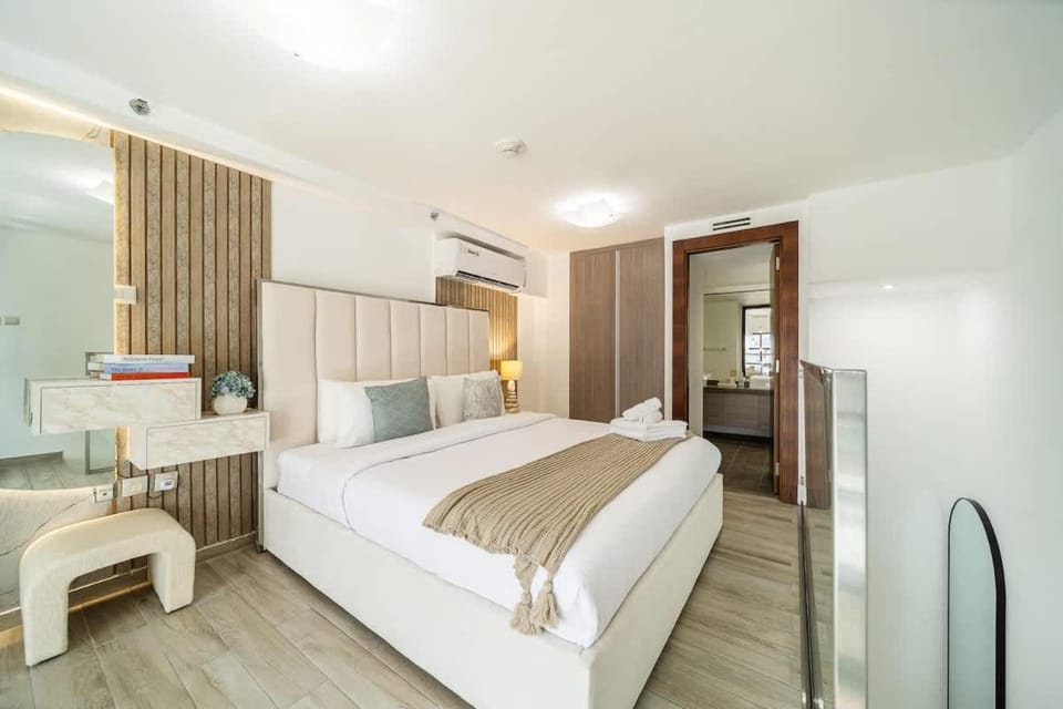 Airstay - Elegant 1BR Duplex - Huge Balcony - JVC - Monthly Offer Available Apartment in Dubai