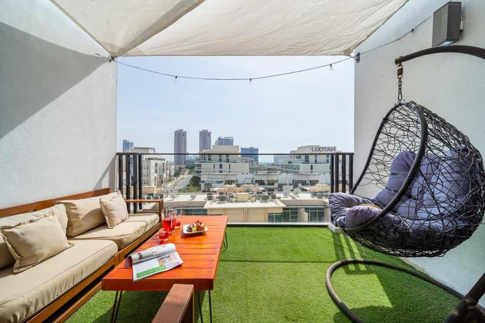 Airstay - Elegant 1BR Duplex - Huge Balcony - JVC - Monthly Offer Available Apartment in Dubai