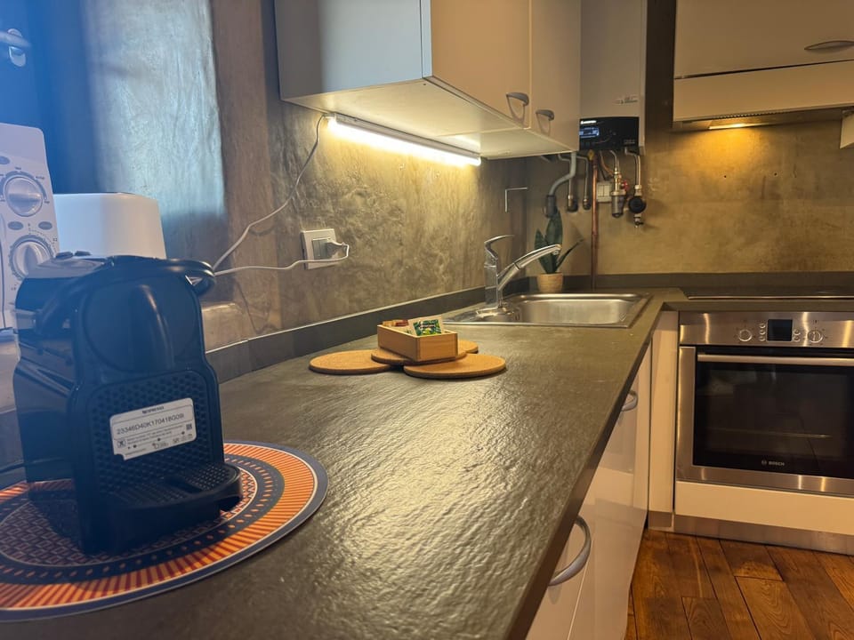 Coffee/tea facilities, Kitchen or kitchenette, Food and drinks, Food, pet friendly, stove, toaster