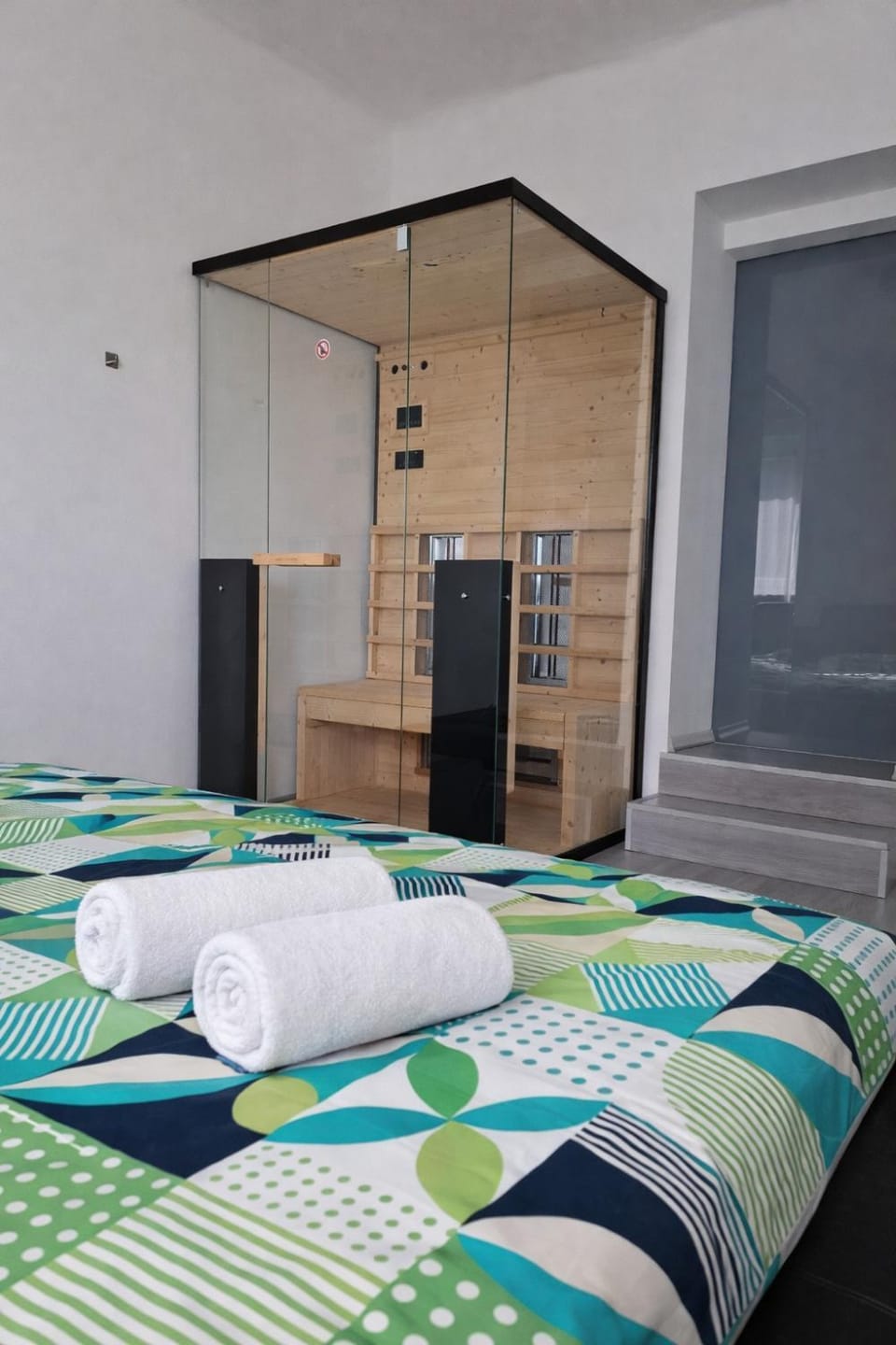 Bed, Spa and wellness centre/facilities, Bedroom