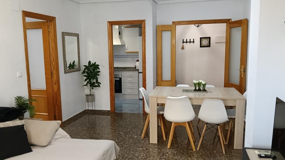 Encalma vacacional El Ático, terraza,garaje,playa Apartment in Port de Sagunt