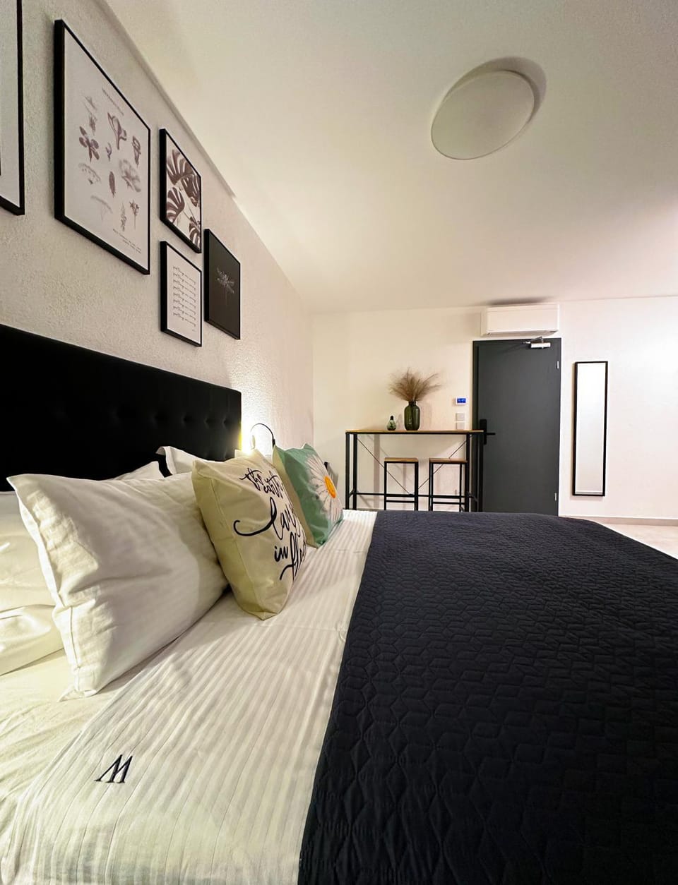 Bed, Kitchen or kitchenette, Photo of the whole room, Bedroom