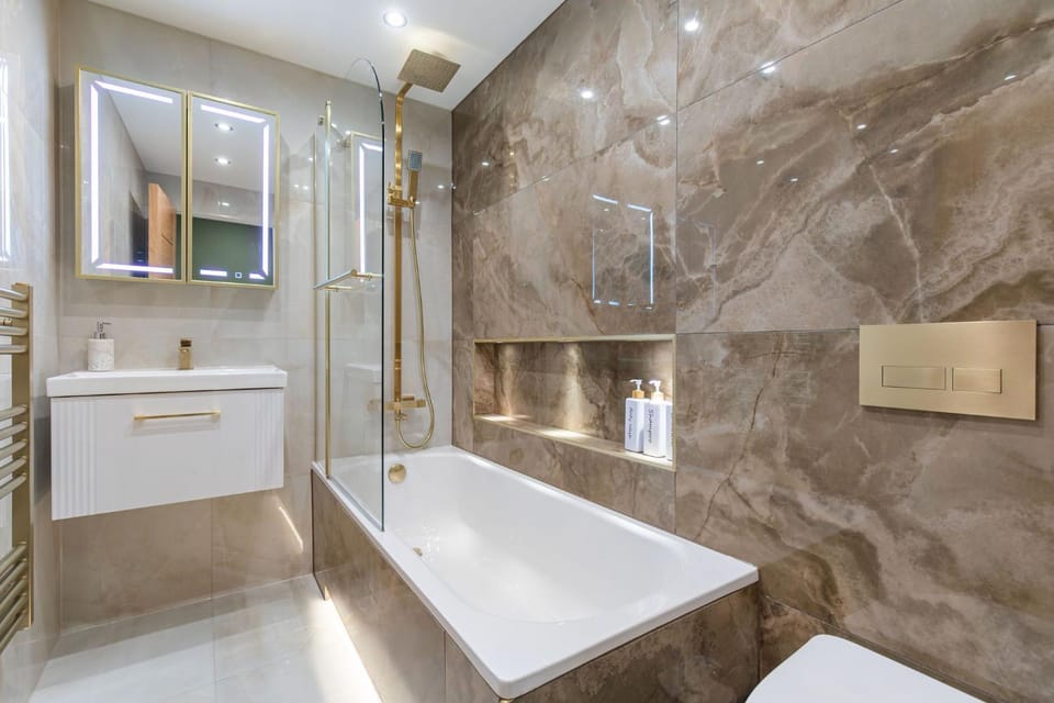 Shower, Bathroom, Bath