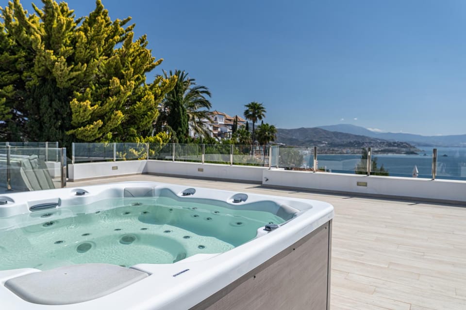 Day, Hot Tub, Hot Tub, Solarium, Sea view