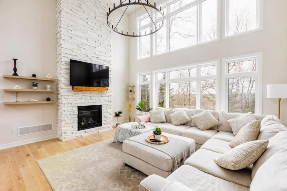 Shooting Star Lodge BBQ Firepit SPA Relax House in Lake of Bays