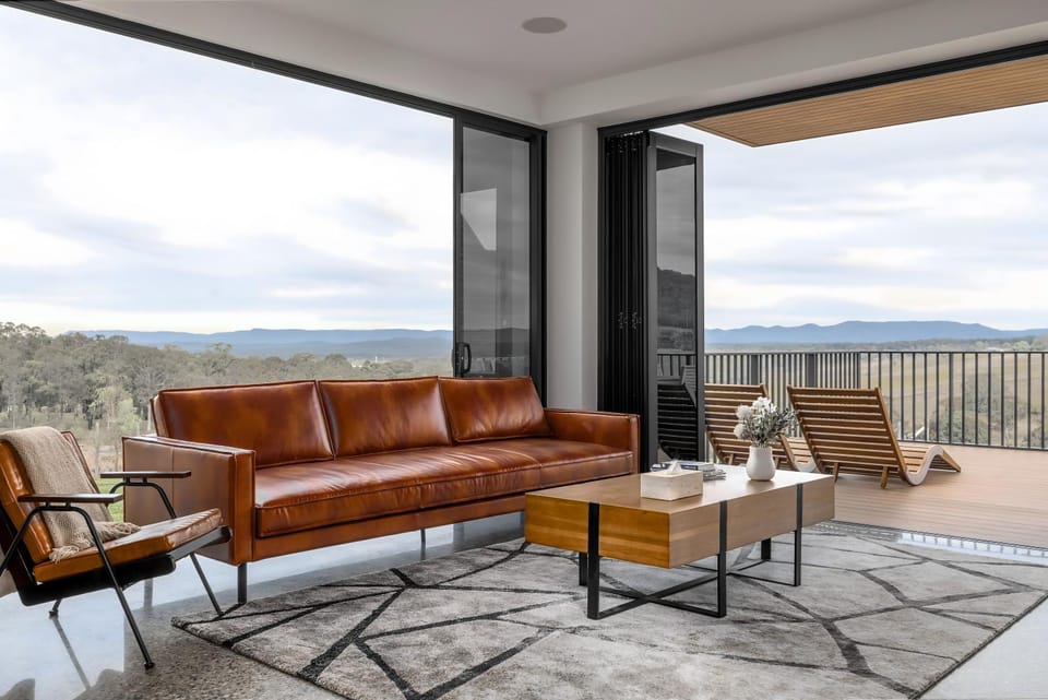 Living room, Mountain view