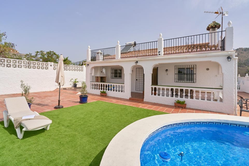 Property building, Living room, Swimming pool