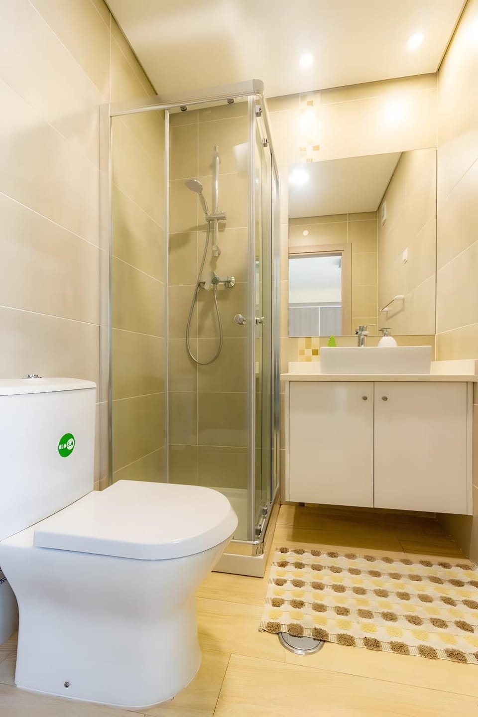 Bathroom, Living room