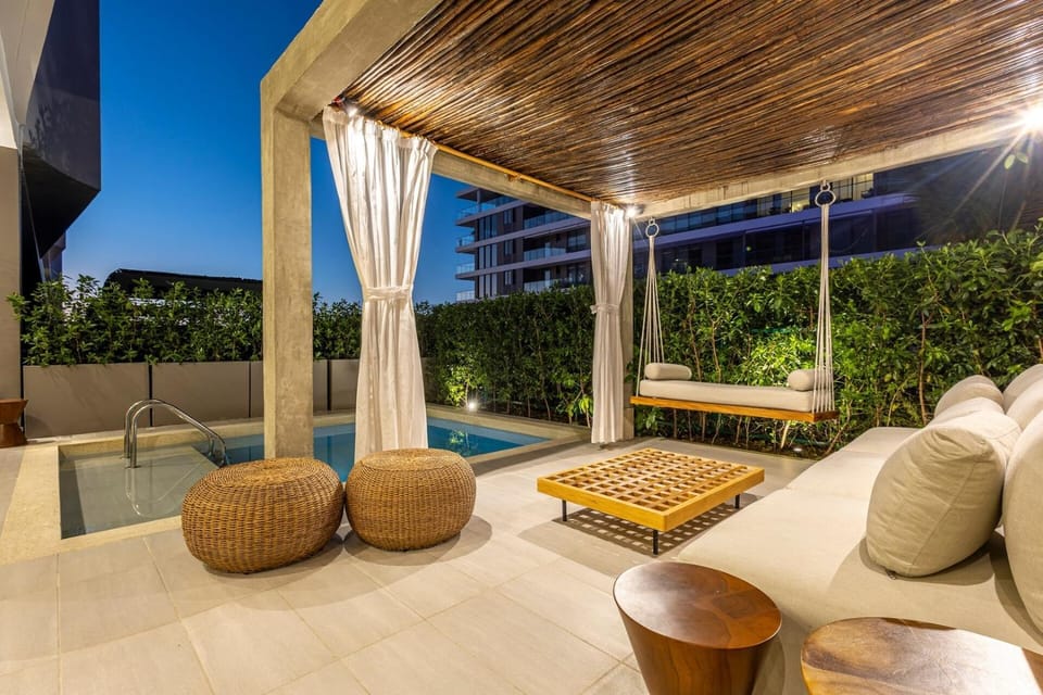 Luxury Oasis Private Pool Wine BBQ and Sea Apartment in Bolivar