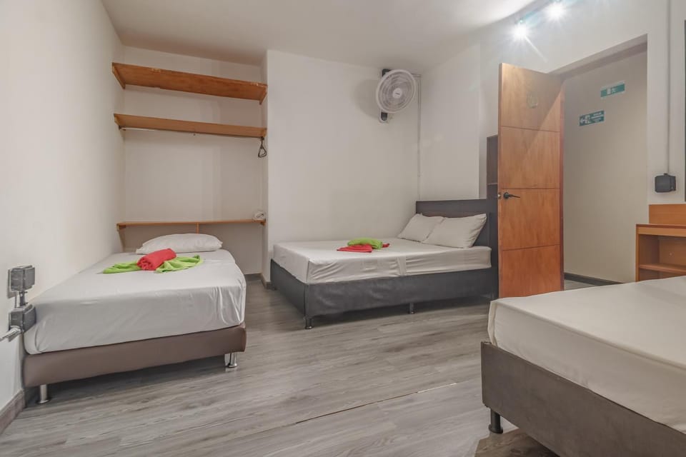 Bed, Photo of the whole room, Bedroom, towels, wardrobe