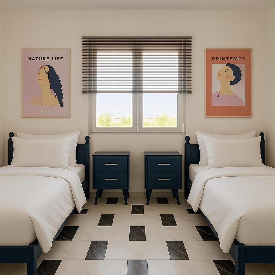 Bed, Photo of the whole room, Bedroom