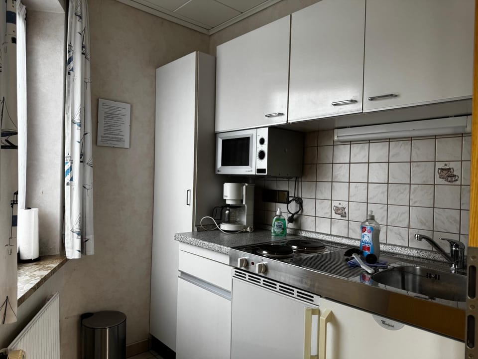 Kitchen or kitchenette, oven, stove