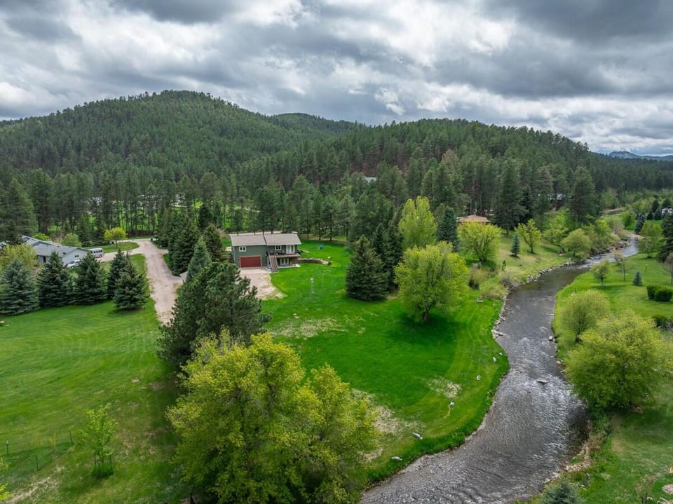 Natural landscape, Bird's eye view, River view