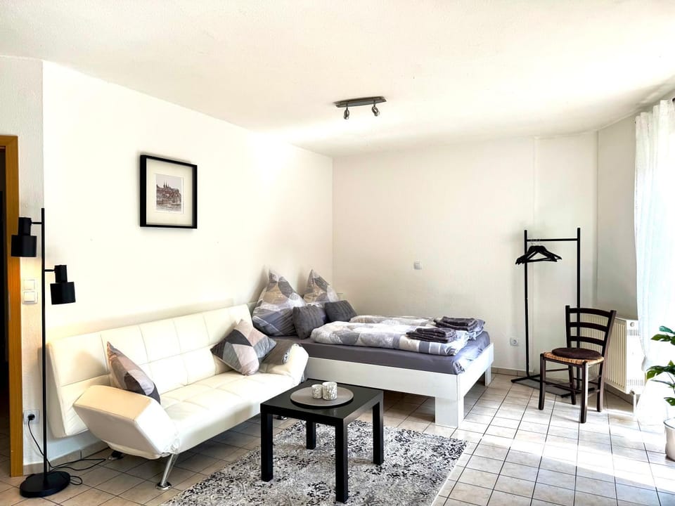 Living room, Bedroom