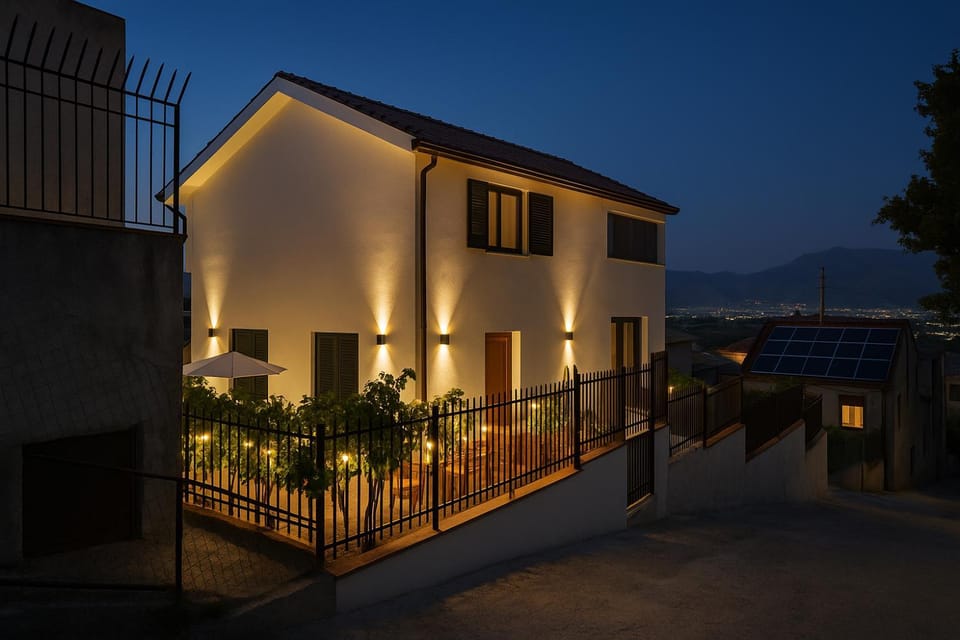 Property building, Night