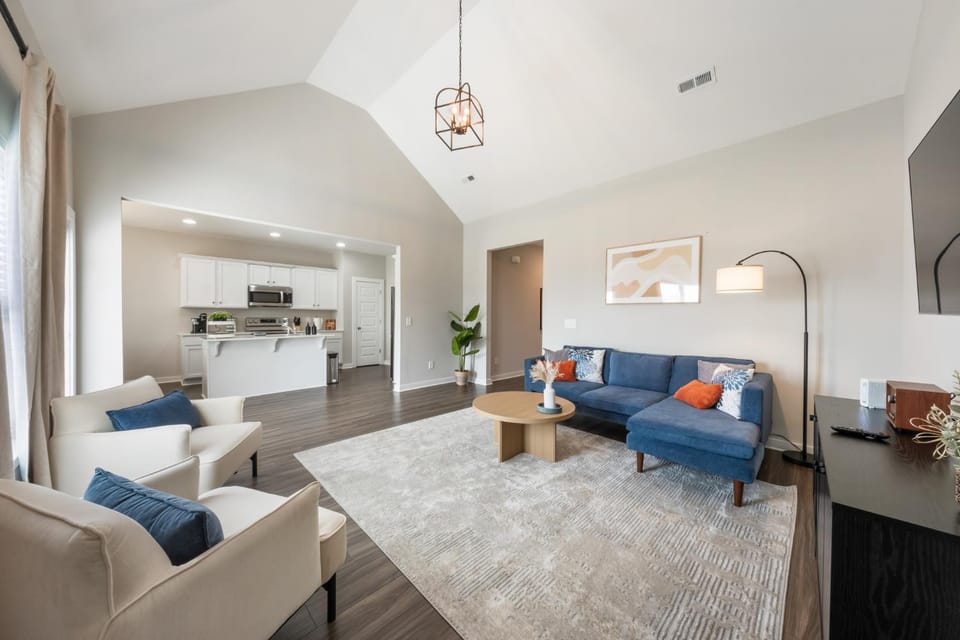 Modern 4BR Home with Game Room and Fire Pit - Near Downtown Cullman House in Cullman