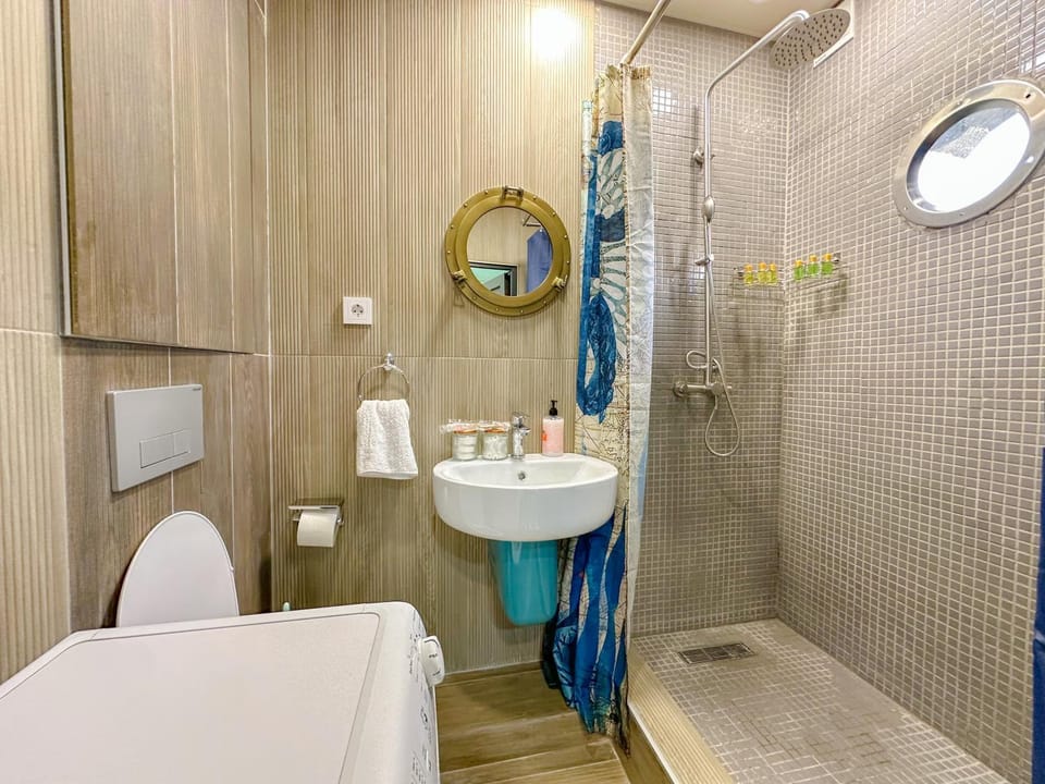 Shower, Toilet, Bathroom, towels