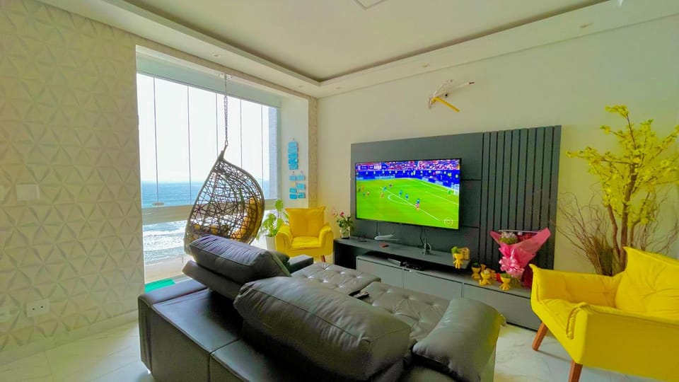 Apartamento frente ao mar Apartment in State of São Paulo