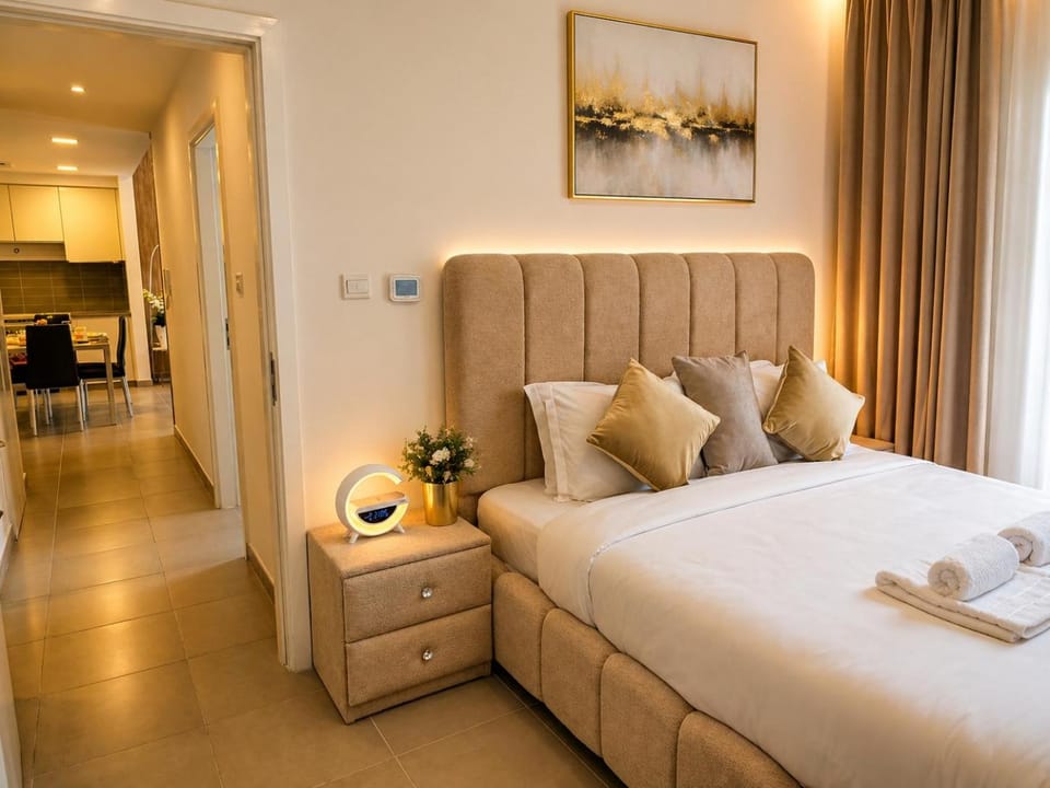 Bareez Bliss Retreat Elegant 2BR with Balcony, Pool & Park View Apartment in Dubai