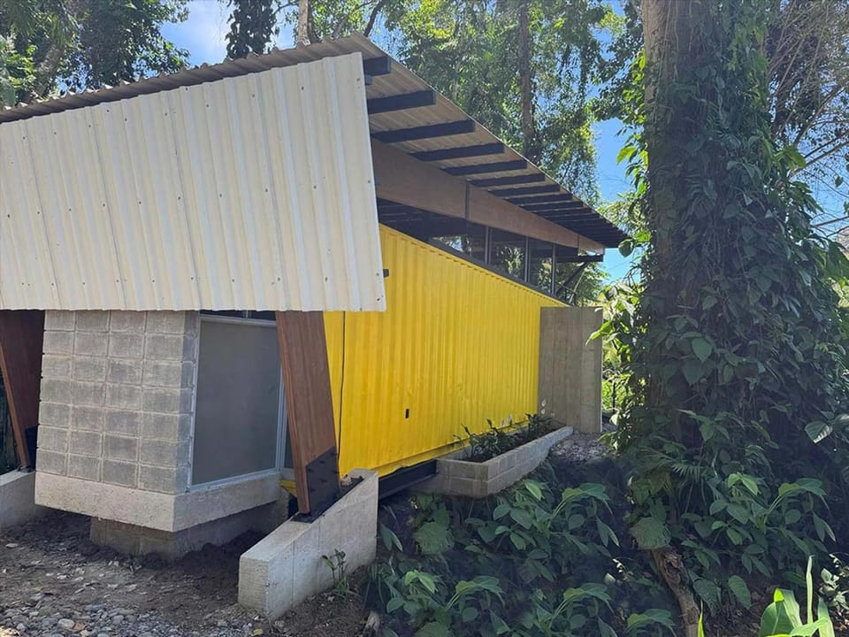 Property building, Garden view