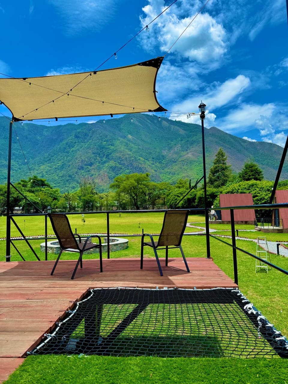 Patio, Natural landscape, Mountain view