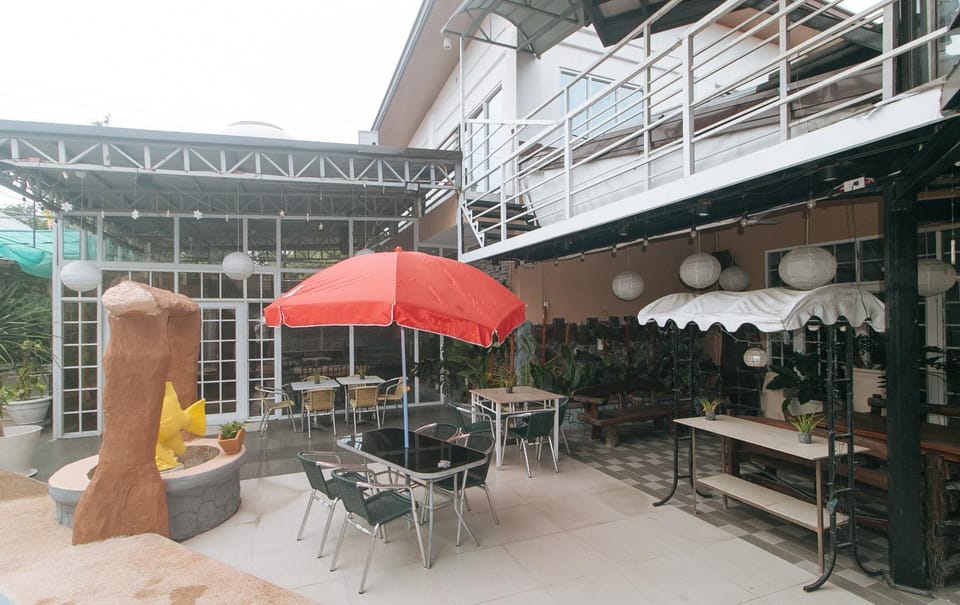 Property building, Patio