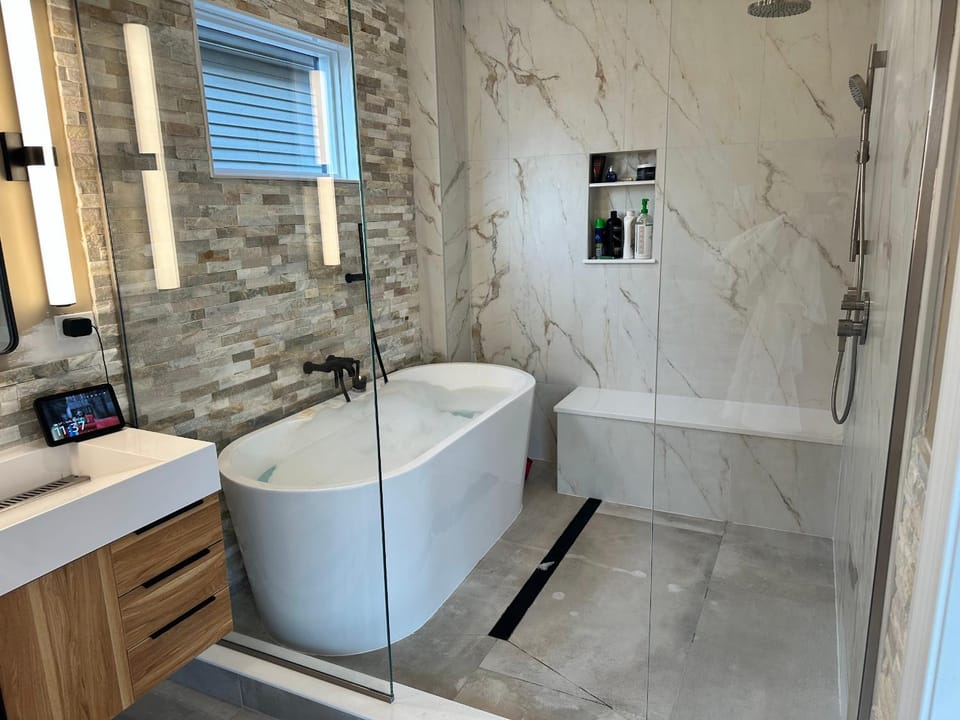 Shower, Bathroom, Bath