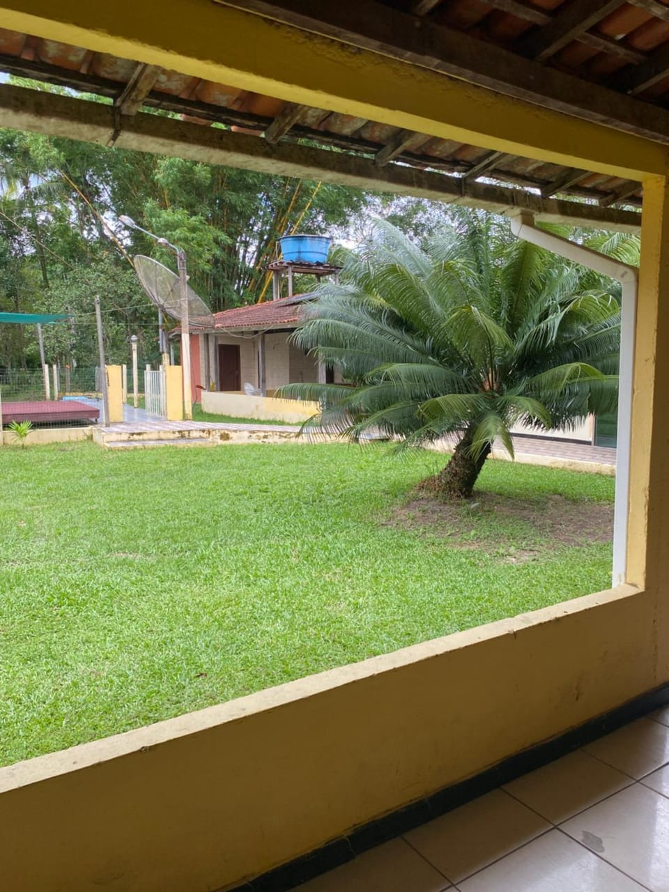 Property building, Garden view