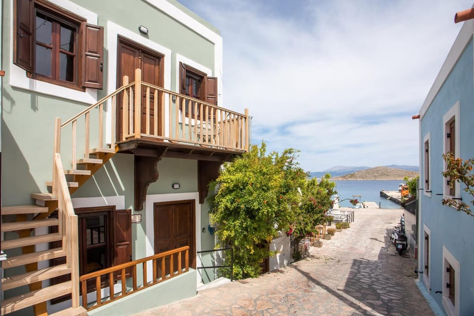 Property building, Natural landscape, View (from property/room), Balcony/Terrace, Sea view