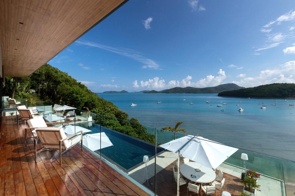 View (from property/room), Balcony/Terrace, Sea view