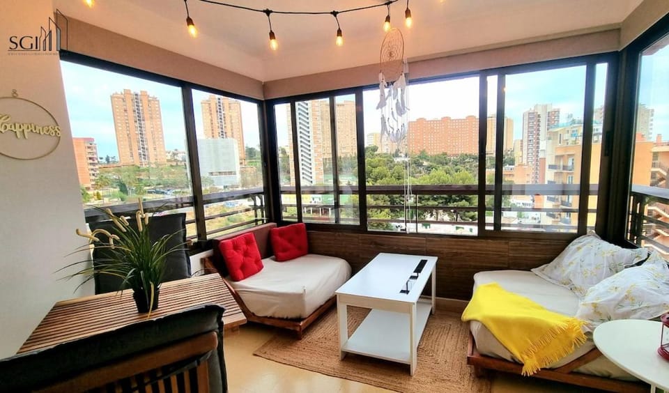 View (from property/room), Balcony/Terrace, Living room, Photo of the whole room