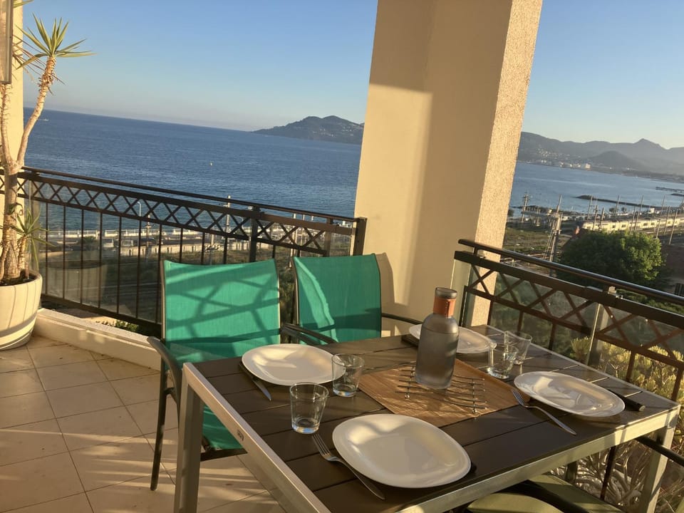 Cannes Beach Residence vue mer et pisicne Apartment in Cannes