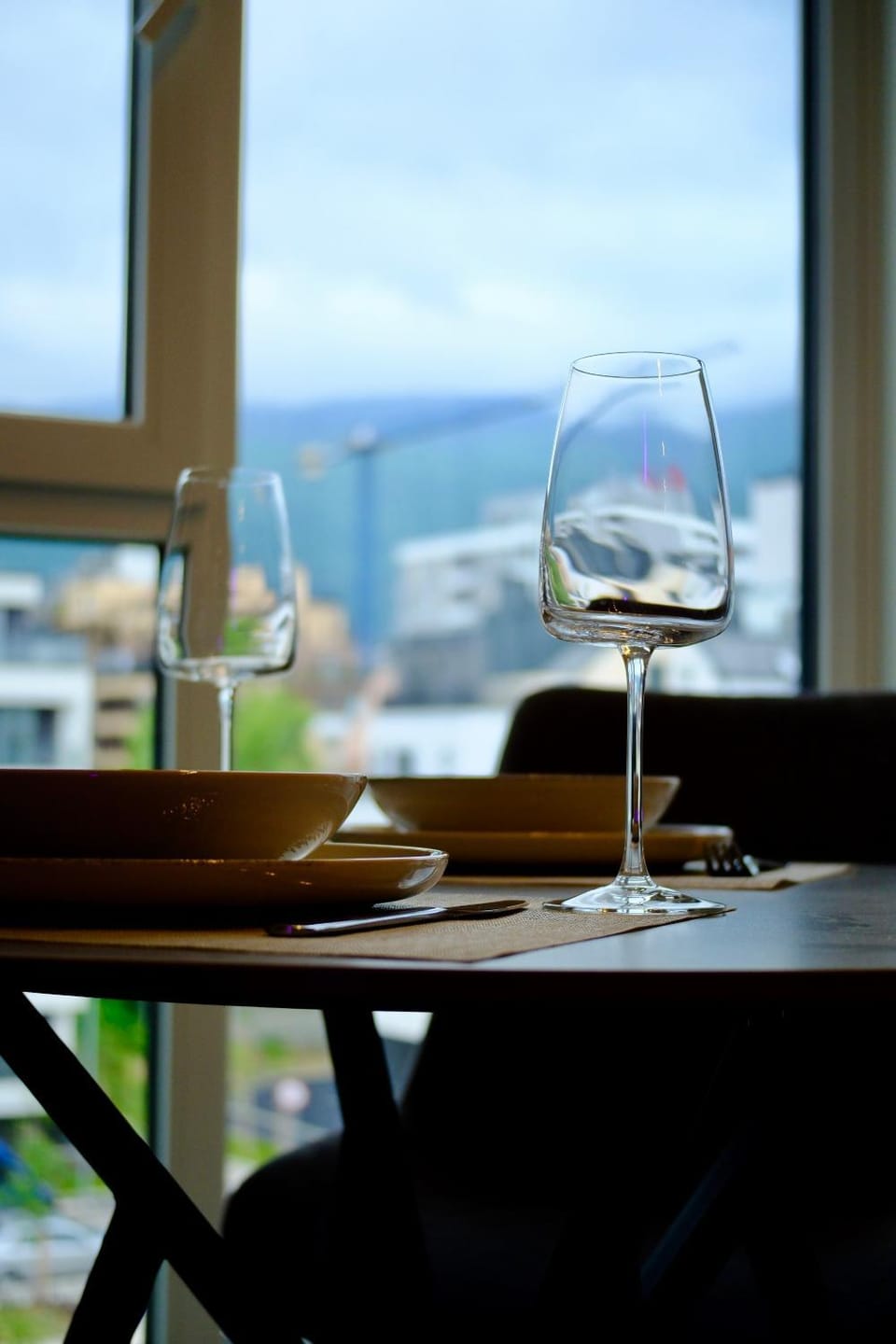 Food and drinks, Dining area, Food, Mountain view