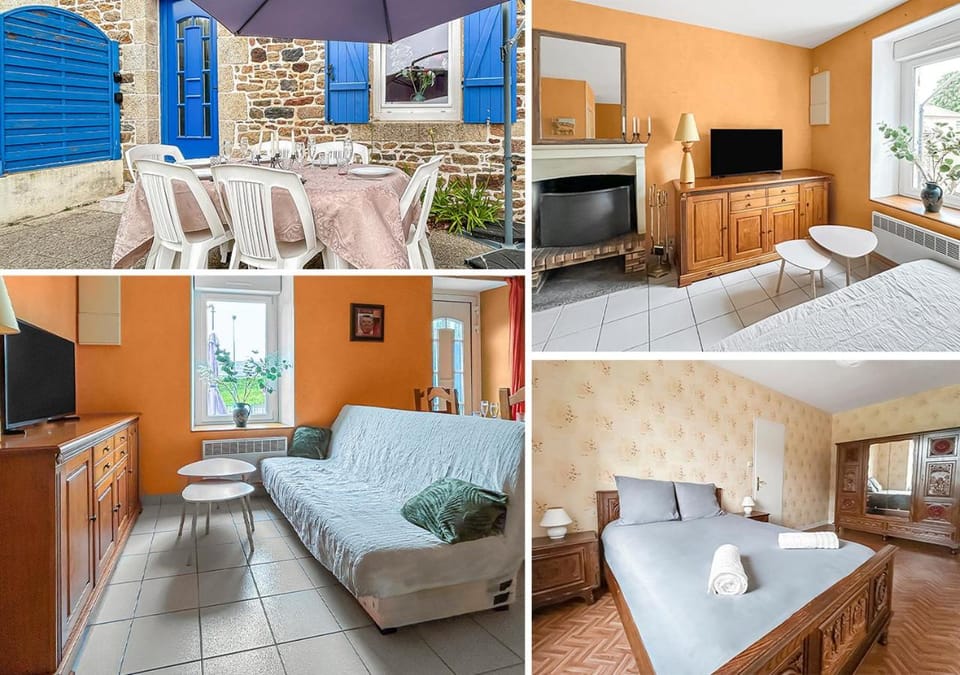 Bed, Living room, Bedroom